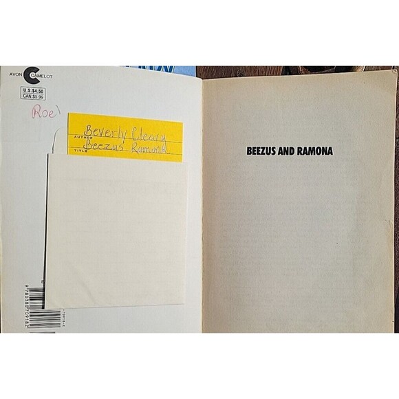 Lot of 8 Beverly Cleary Juvenile Chapter Ramona Henry Children Book MIX ASSORTD - Picture 7 of 11